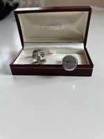 Mettler Manschettenknöpfe, Herrenaccessoire im Etui.