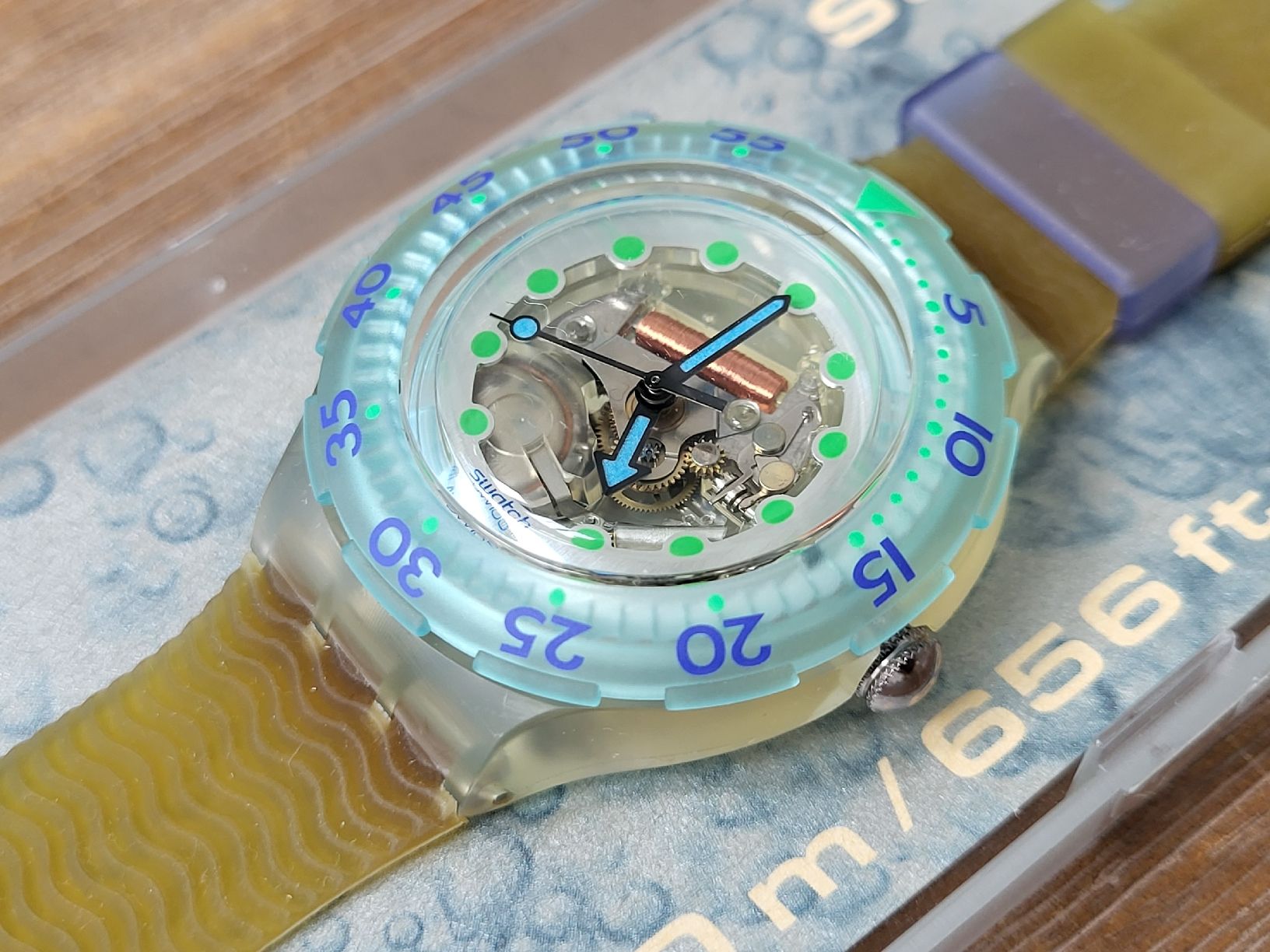 Swatch Orologi: SWATCH SCUBA SDK107 OVER THE WAVE NEU – Nuovo e nell'imballaggio originale da Lommiswil venduto da Fridu_C 1