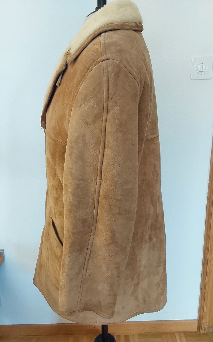 Cappotti: Echter Lammfellmantel Herren M Vintage – Usato da Köniz venduto da scopello12 3