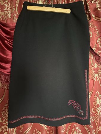 Rock schwarz, M, wie neu von Debenhams
