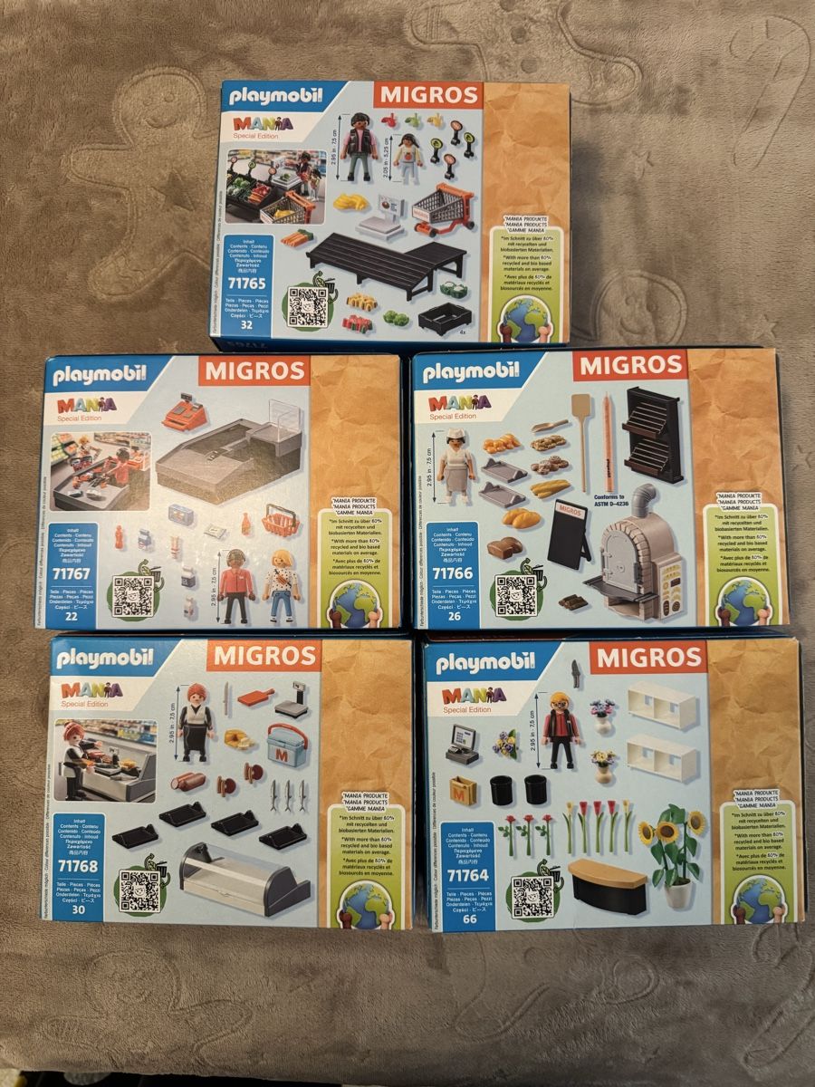 Playmobil Giocattoli: Playmobil Migros set – Nuovo e nell'imballaggio originale da Carouge GE venduto da Brown66 1