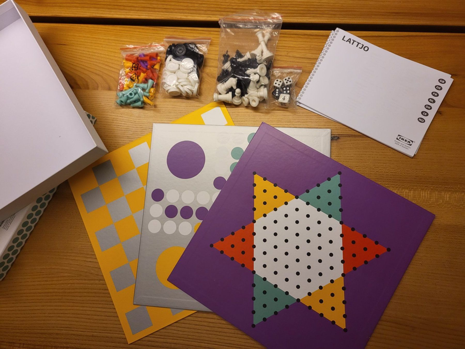 Ikea Spiele: LATTO IKEA 7-in-1 Spiele-Sammlung Brettspiele – Neu (gemäss Beschreibung) aus Rünenberg von Bille77