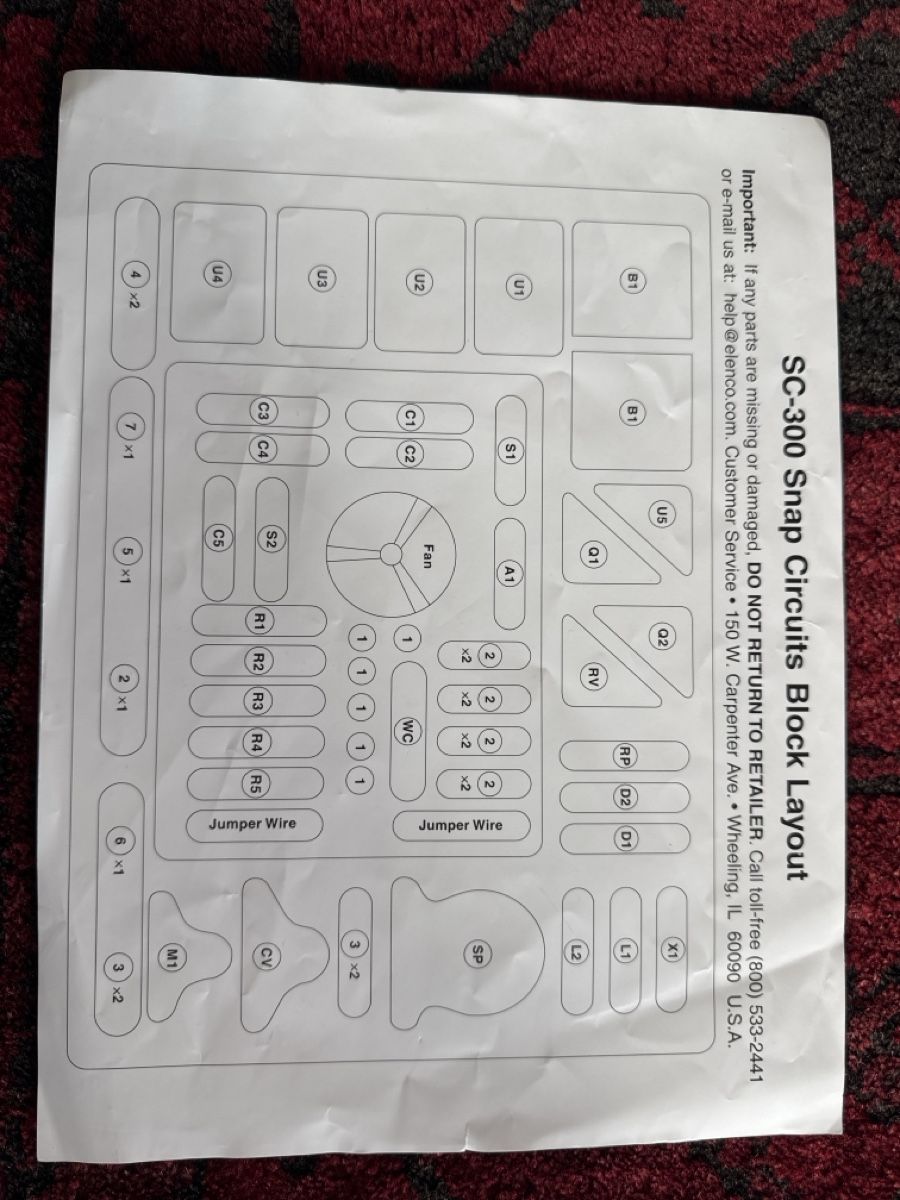Giocattoli: Elenco, Electronic Snap Circuits, SC-300 – Usato da Herrliberg venduto da sale4you01 4