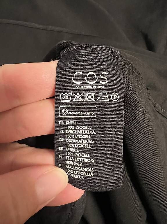 Vestiti: COS Hemdkleid in schwarz Gr. S – Usato da Sevelen venduto da ale_v29l 2