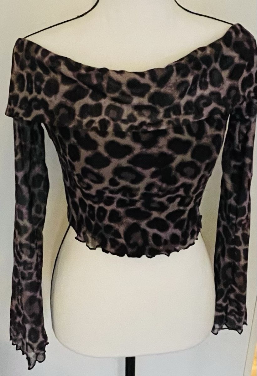 Tops: Leopardenmuster Top, Grösse S, Neu! – Neu (gemäss Beschreibung) aus Gränichen von RetoLexi