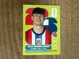 Panini FIFA WM 2026 Sticker Jörgen Strand Larsen NOR 18