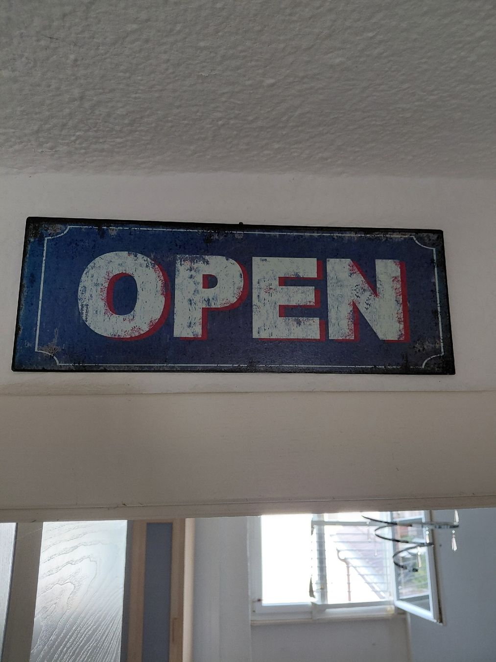 Schilder: Metallschild "OPEN"  – Neu (gemäss Beschreibung) aus Dulliken von liv_b665