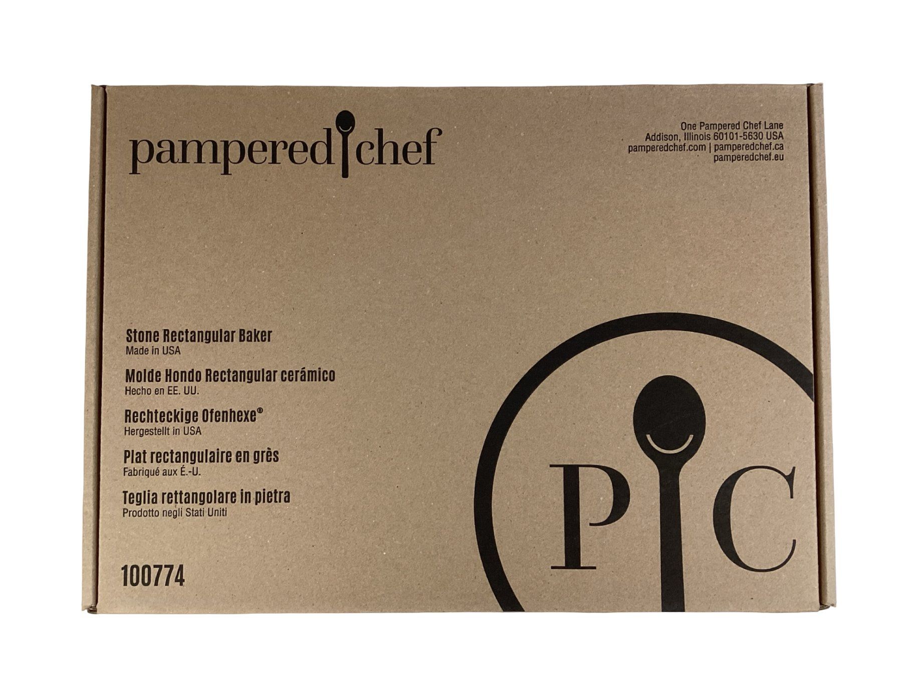 Teglie da forno: PAMPERED CHEF Stone Rectangular Baker – Nuovo e nell'imballaggio originale da Zürich venduto da Restwert_Zuerich 3
