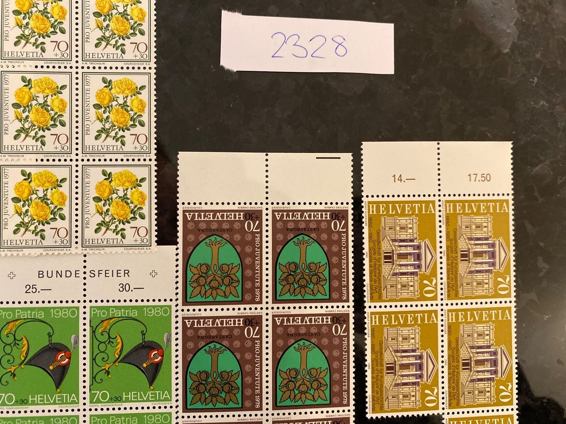 Tutti i francobolli: 74.9Fr Frankaturware postfrisch ungestempelt Blöcke Sammlung – Nuovo (secondo la descrizione) da Wil SG venduto da Chefsugus 6