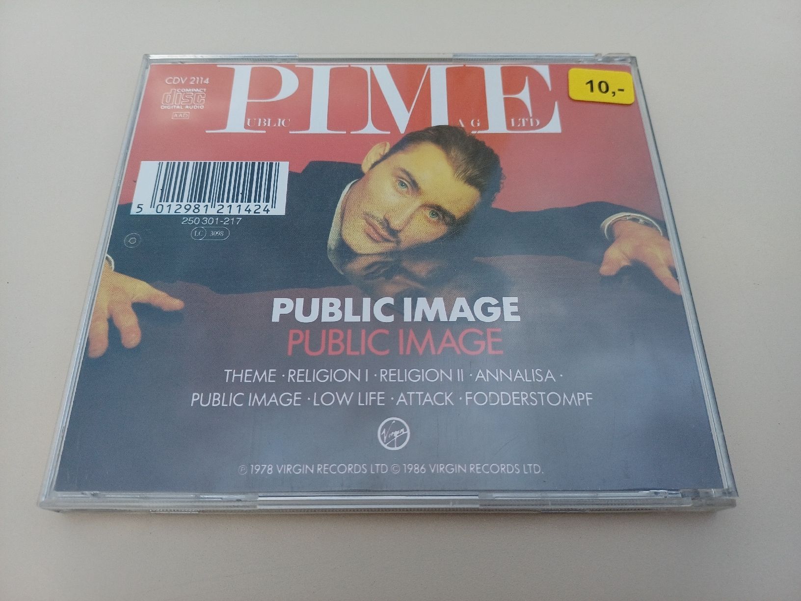 CDs: Public Image "First issue" CD – Neu (gemäss Beschreibung) aus Begnins von Drastic-Sound 1