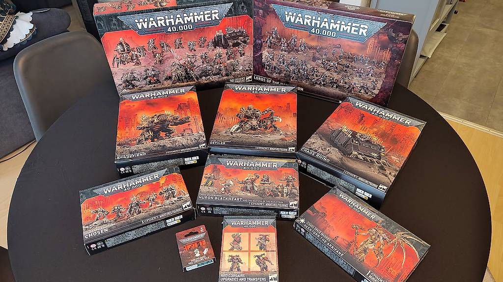 Kits de montage: Warhammer 40K Grosses Chaos Space Marines Bundle – Neuf avec emballage d'origine à Solothurn par Nakai86