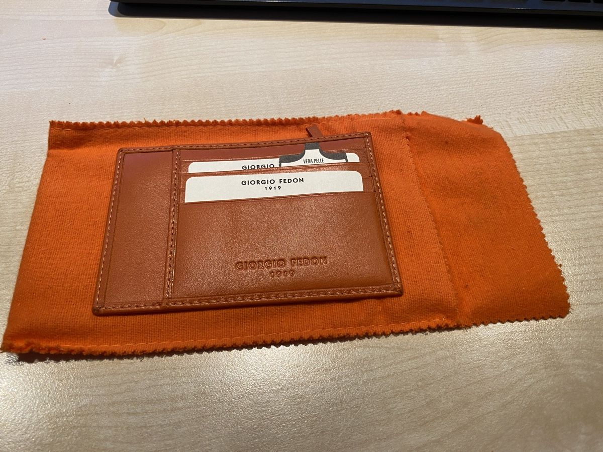 Portafogli: Giorgio Fedon Card Wallet – Nuovo e nell'imballaggio originale da Zürich venduto da rachdied 2