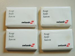 4 Stk. Swissair-Seifen