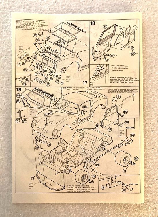 Protar Ferrari F1/90 641 1/24 Scale Swift Model 223 Plastic Racing Car Hobby