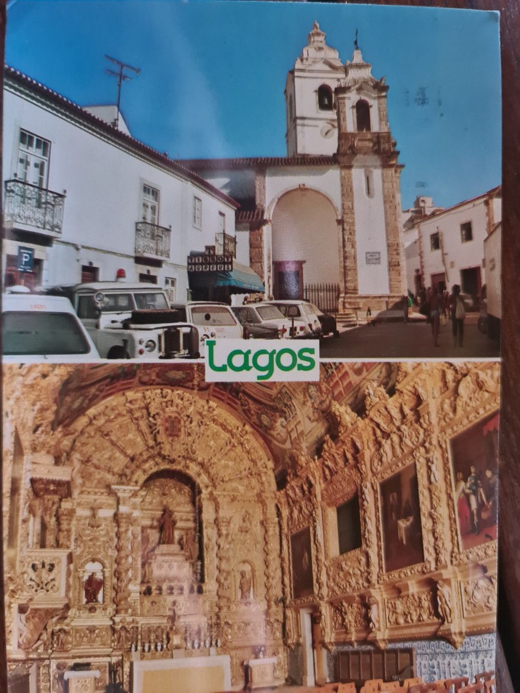 Cartoline postali: Ansichtskarte Lagos Algarve Portugal – Usato da Dintikon venduto da Vexi