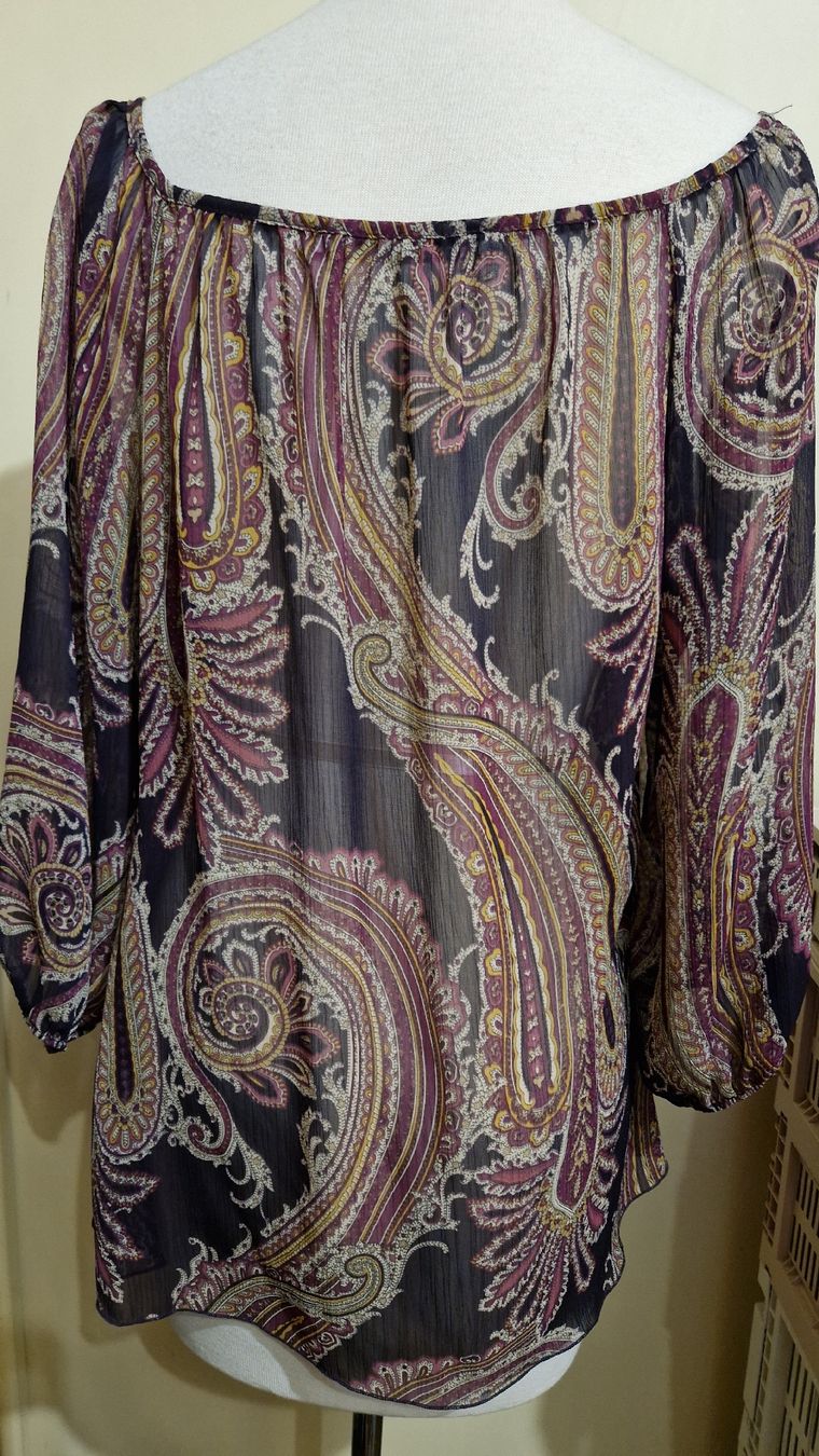 Camicette: SODA Bluse mit Paisley Muster, Grösse L – Nuovo (secondo la descrizione) da Oberengstringen venduto da Sheera7 2