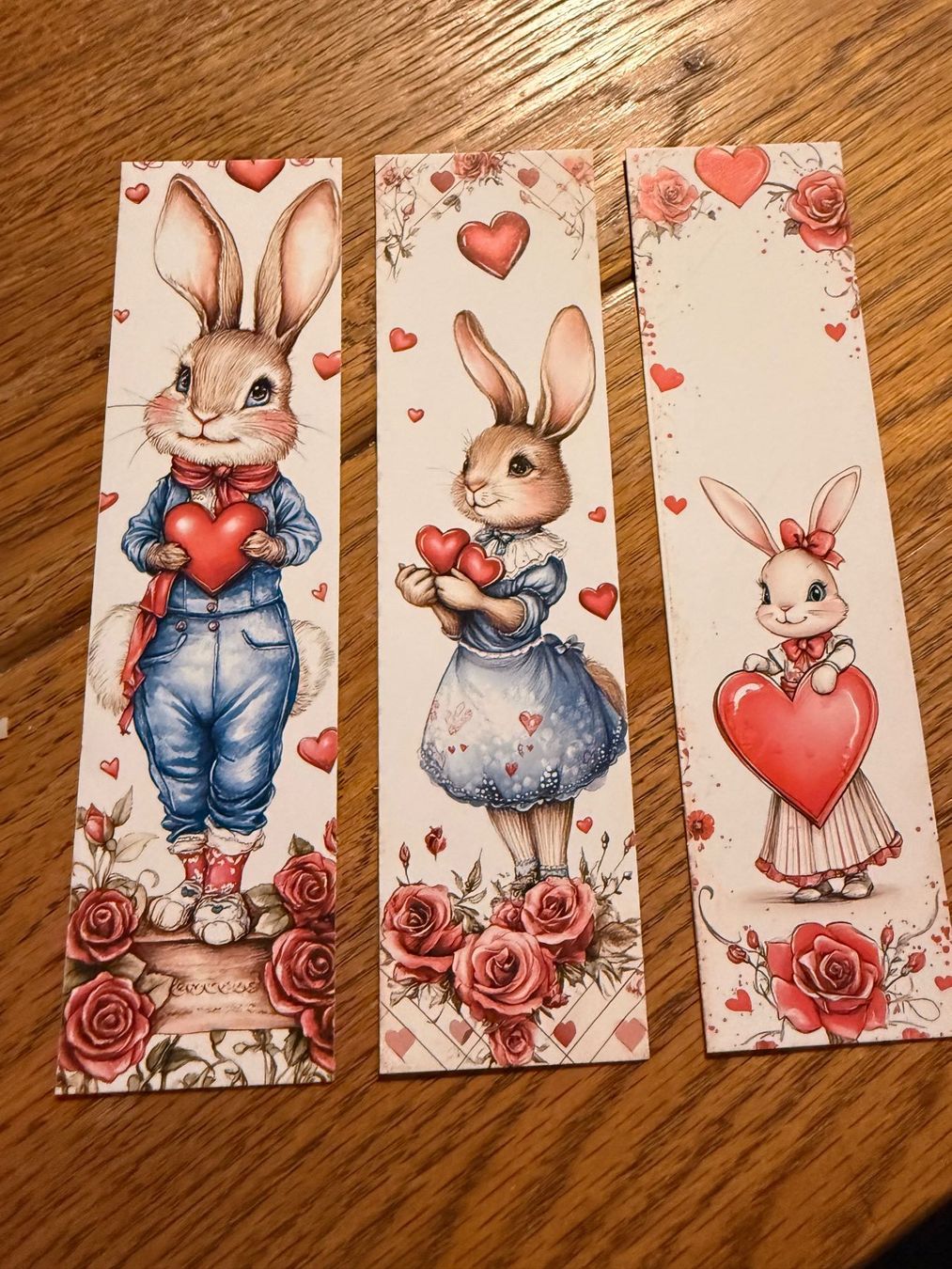 Sonstiges zum Sammeln & Seltenes: 3x Lesezeichen-Buchzeichen- Hasenliebe – Neu (gemäss Beschreibung) aus Teufenthal AG von MeineSchatztruhe