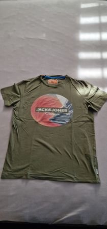 Jack&Jones T-Shirt Gr. S, olivgrün