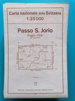 1314 Passo San Jorio🌞1:25'000 Landeskarte der Schweiz