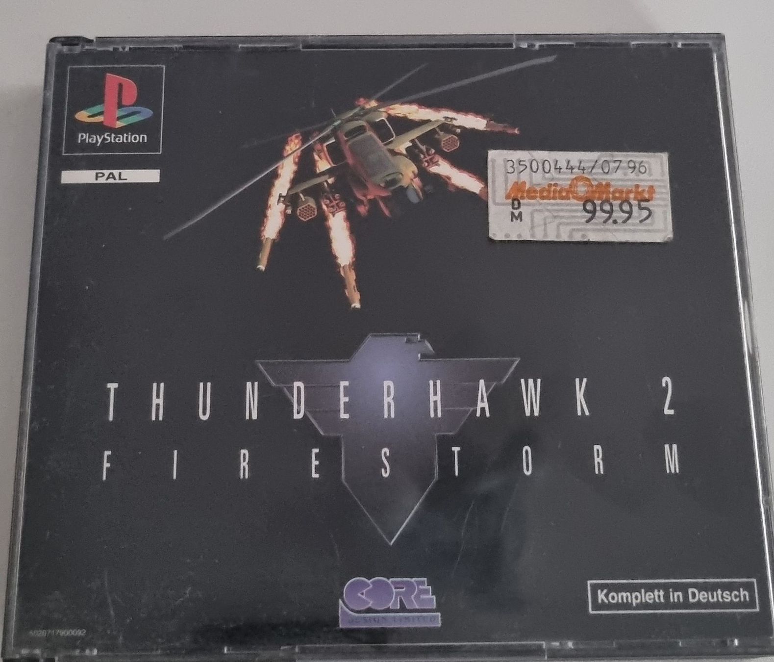Giochi: Thunderhawk 2: Firestorm - PlayStation 1 (PS1) – Usato da Schafisheim venduto da piiep_17