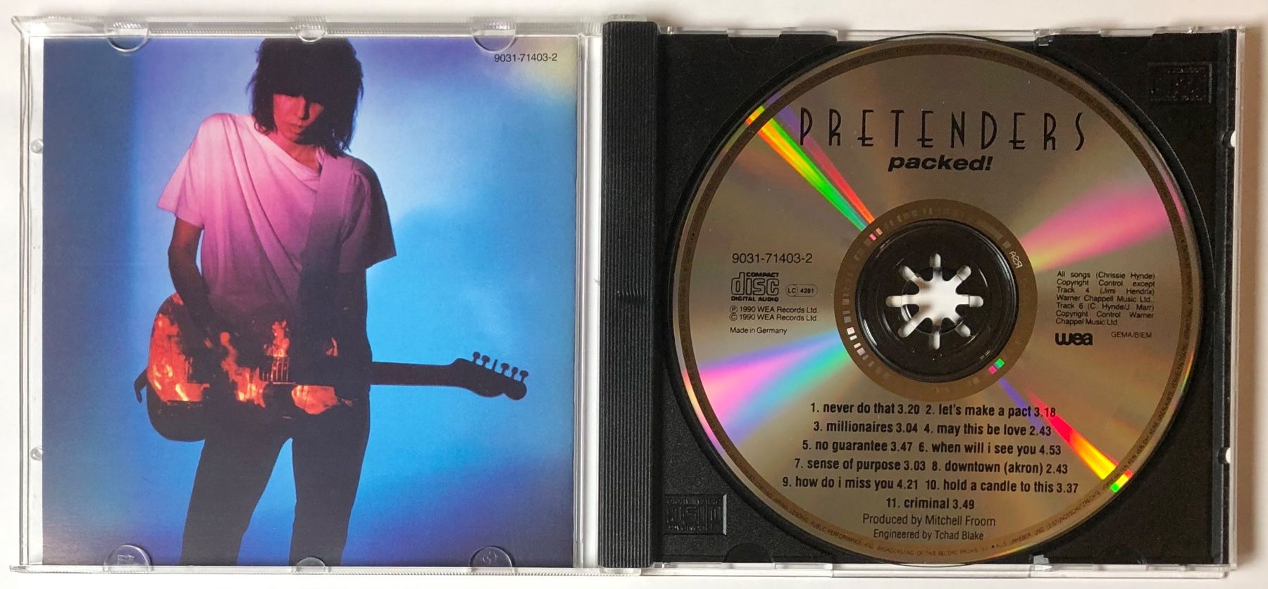 CD: PRETENDERS - PACKED! – Usato da Poliez-Pittet venduto da Newtown-Records 2