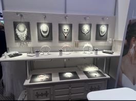 Verkaufsvitrine, Aussteller, Schmuck Präsentation