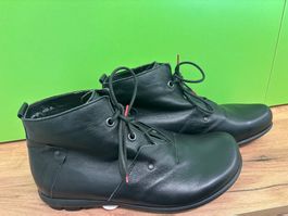 Gefütterte Leder Boots Schwarz / Gr. 43,5 NEU!!!