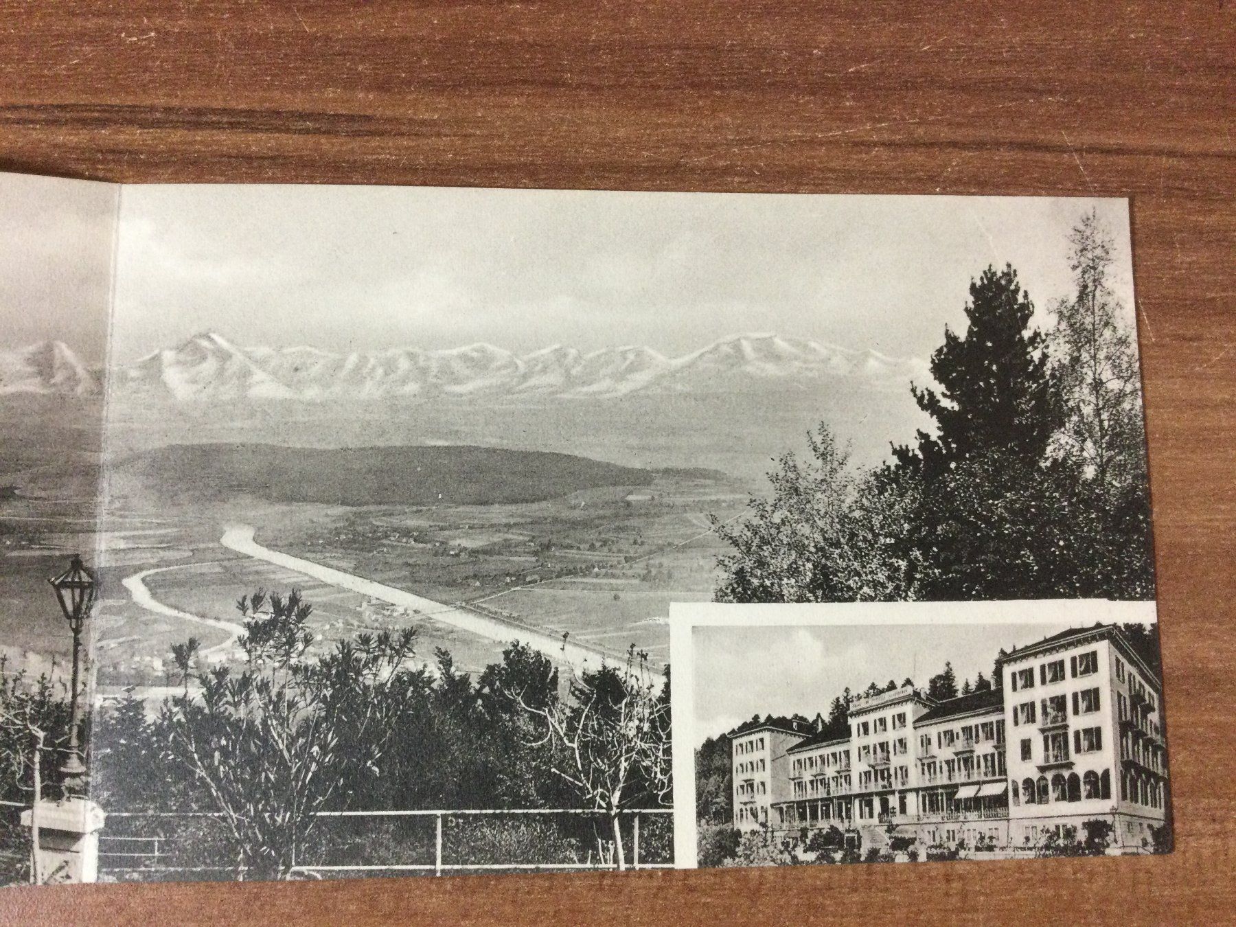 Cartes postales: Ansichtskarte Alpenpanorama vom Kurhaus Magglingen – D'occasion à Wangen SZ par kuriosum12 1