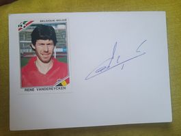 René Vandereycken - Belgien WM 1990 - handsigniert