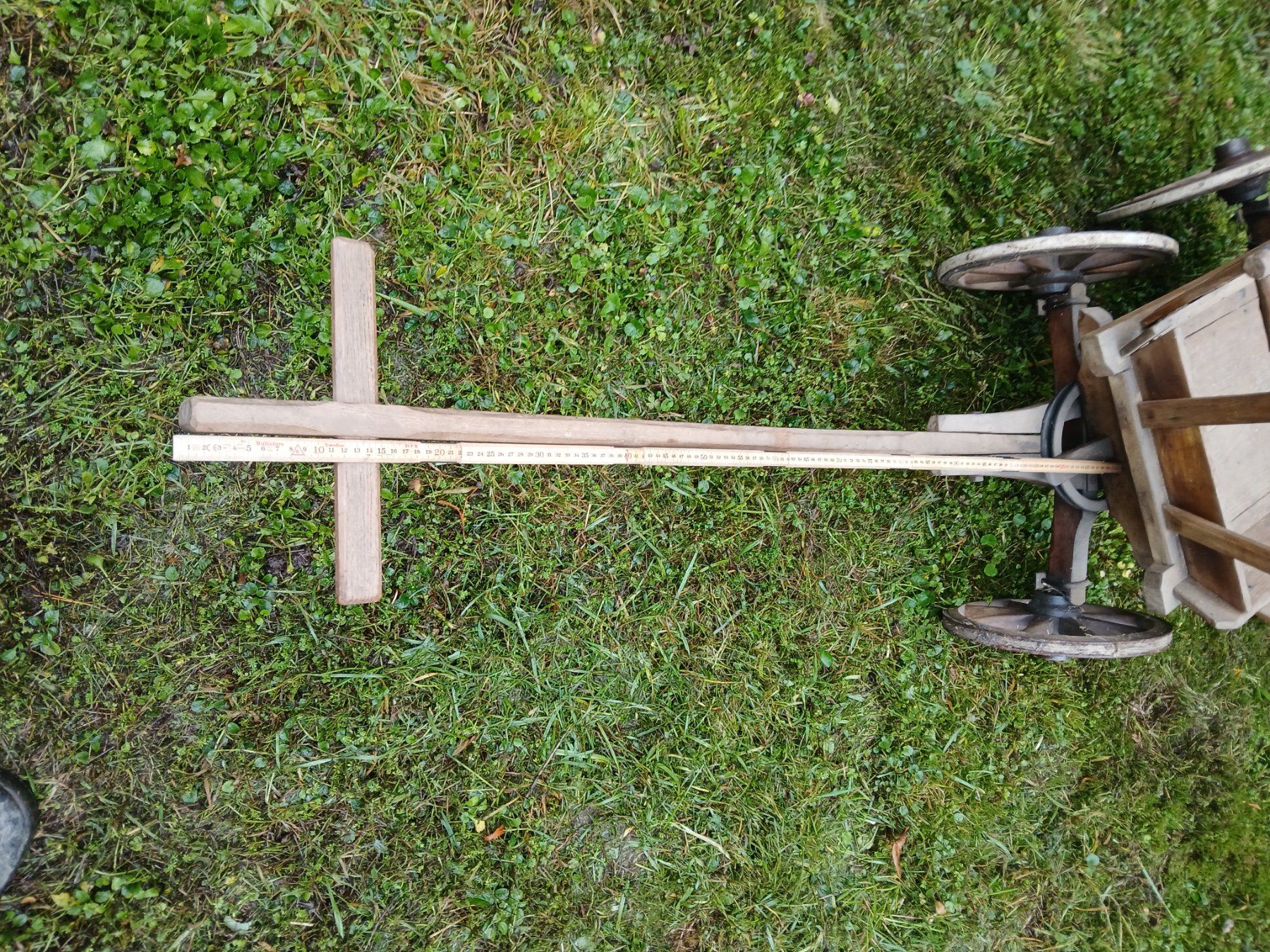 Anhänger: Charette ancienne en bois – Gebraucht aus Courtelary von rjaugs 4
