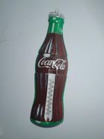 Vintage Coca-Cola Werbeschild / Thermometer / Werbetafel