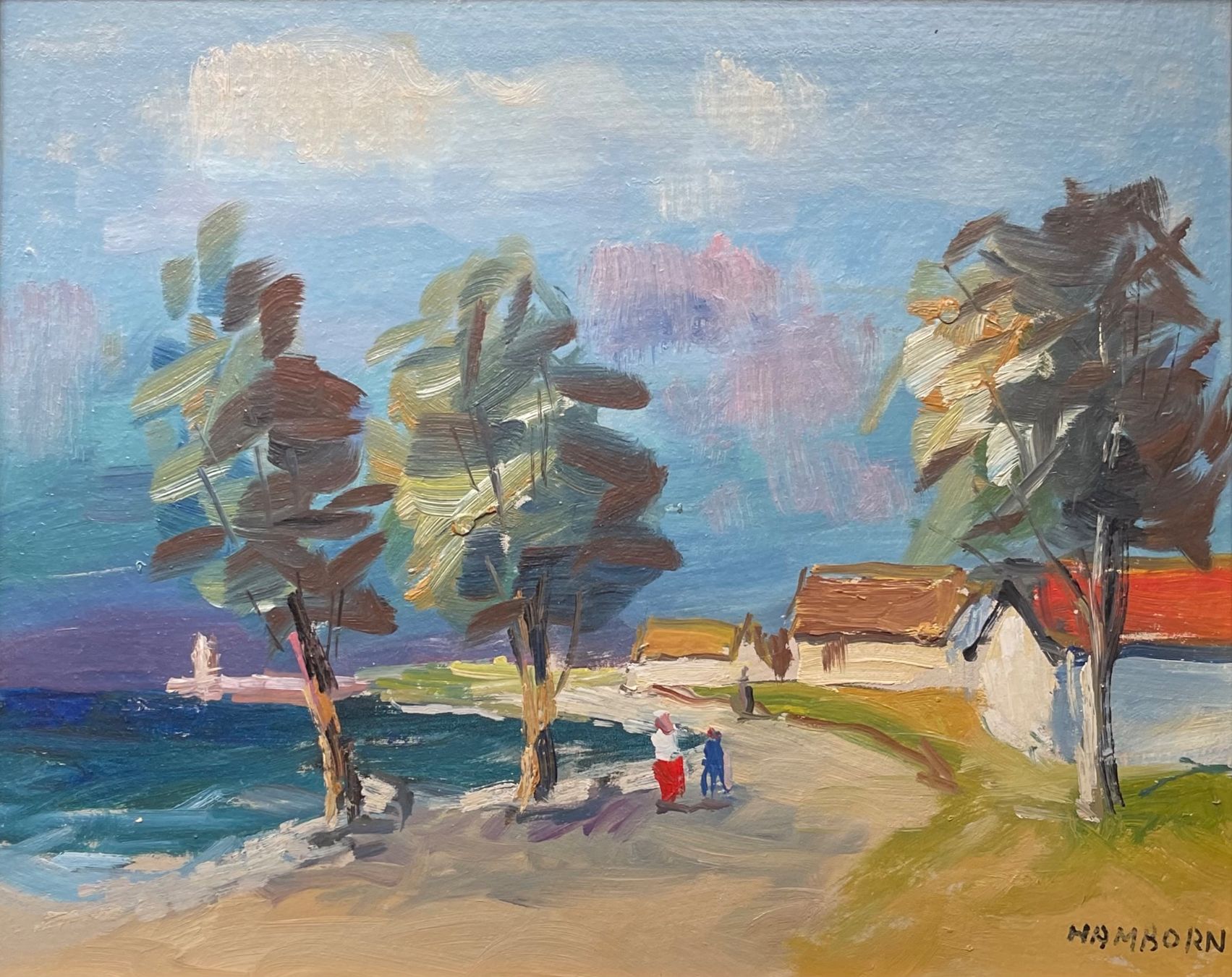 Dipinti: Hamborn Axel (1892-1987) – Usato da Grosshöchstetten venduto da Perle1951 1