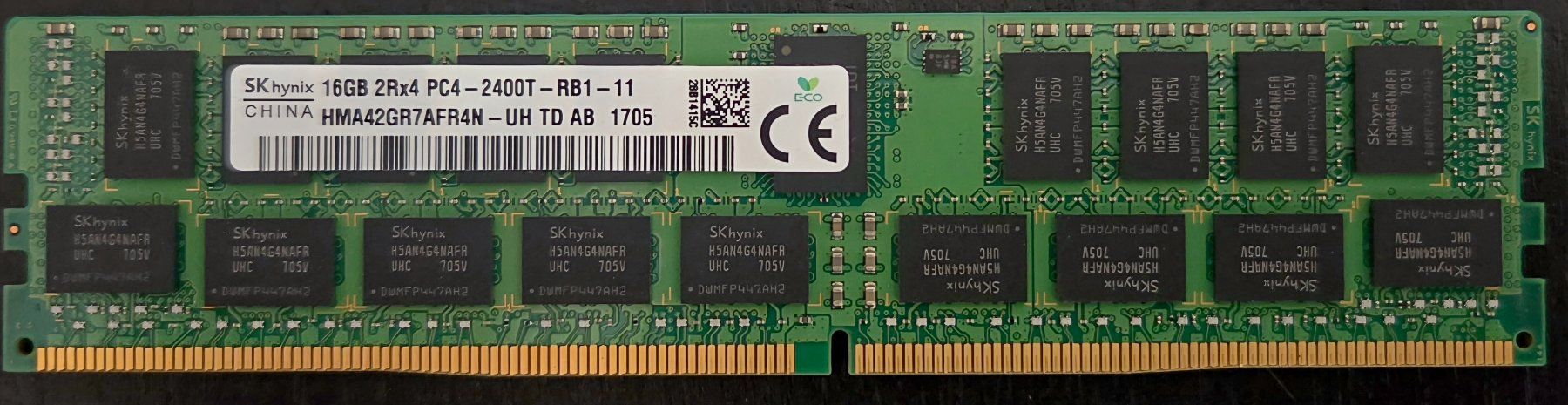 Server: SK Hynix 16 GB DDR4 2400 ECC – Usato da Ardon venduto da Mommo333