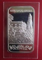1 UNZE Feinsilber 999er - Schöne Schweiz - Brissago-Insel