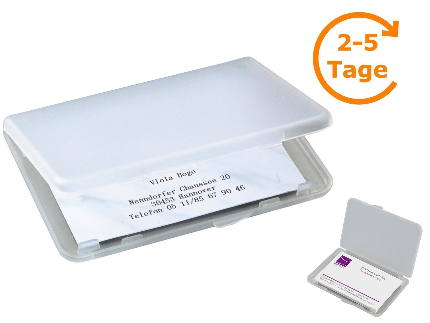 Altro in  Abbigliamento & Accessori: Visitenkarten-Etui aus Kunststoff – Nuovo e nell'imballaggio originale da St. Gallen venduto da cointec