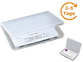 Visitenkarten-Etui aus Kunststoff
