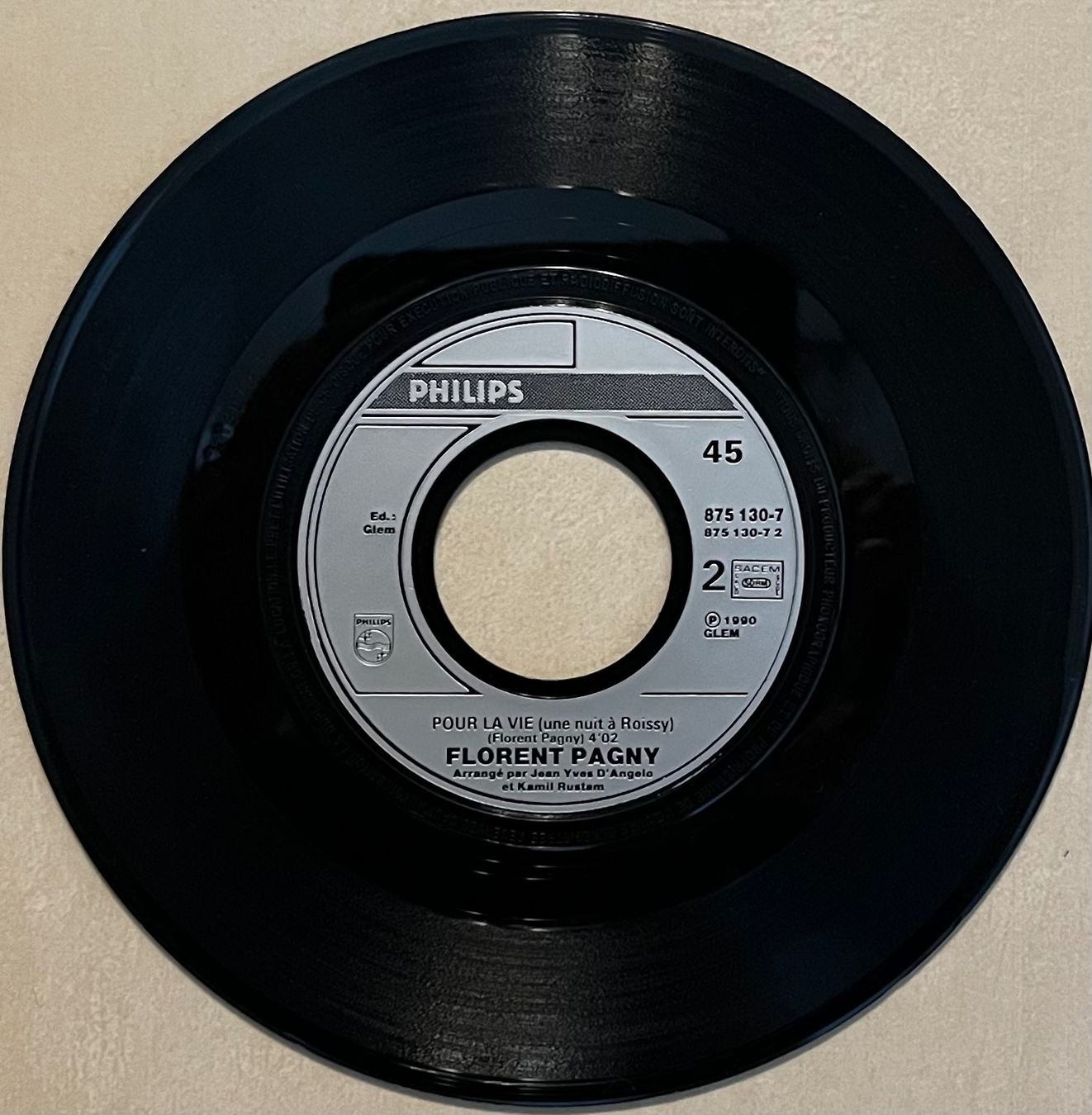 Dischi in vinile: FLORENT PAGNY - J'TE JURE – Usato da Bussigny venduto da vinyl-pas-cher 1