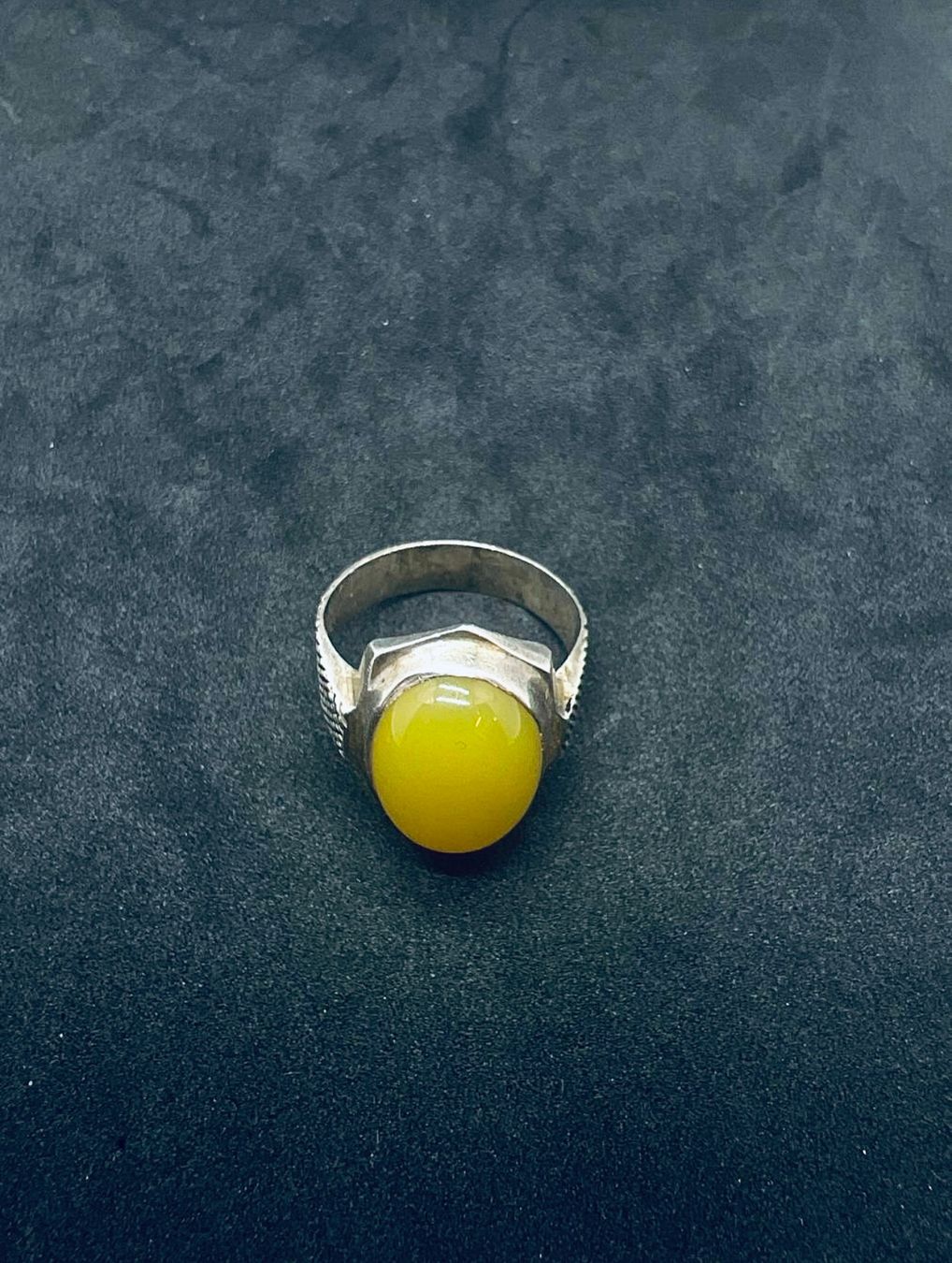 Anelli: Ring Silber 925 mit gelbem Stein – Usato da Kriens venduto da Ileriadiamore 1