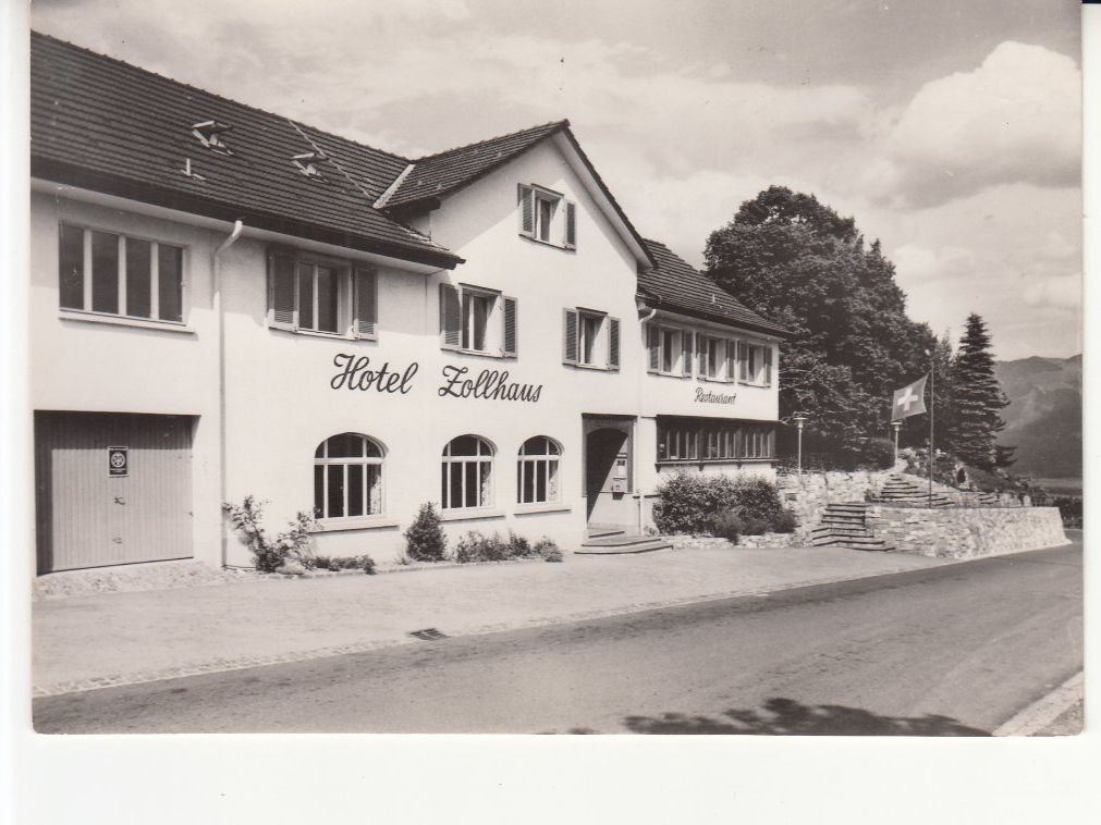 Cartoline postali: Gamserberg Zollhaus ca. 1950 – Usato da Bürglen TG venduto da StampGraf