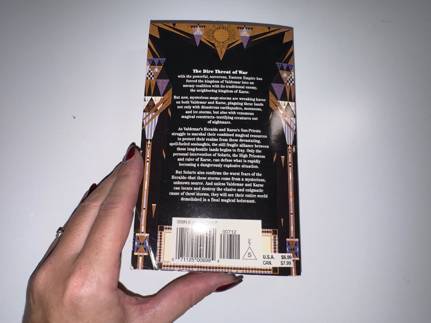 Libri: NOVEL: Mercedes Lackey, Storm rising – Usato da Grosswangen venduto da English_books 9