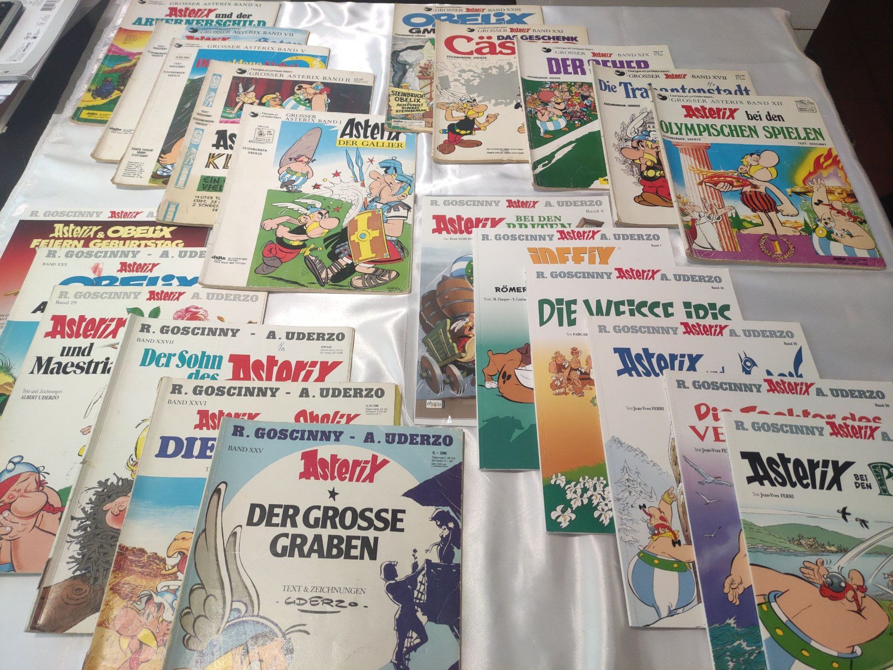 Comics: 22 Asterix und Obelix + Idefix inkl. NEUWARE Comics Sammlung – Gebraucht aus Hinwil von Manu71