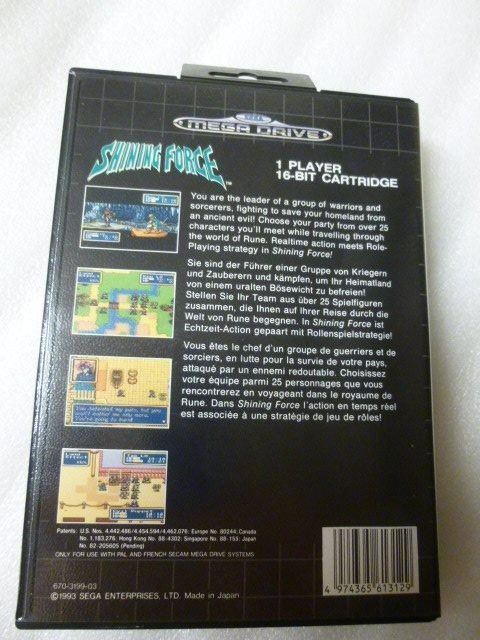 Sega Spiele: Shining Force - Sega Mega Drive – Gebraucht aus Pambio Noranco von Pol69 2