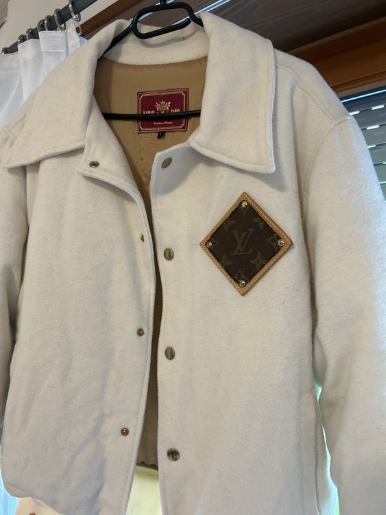RARE Bomber Kamad Paris avec patch Louis Vuitton upcycling (Gebraucht ...