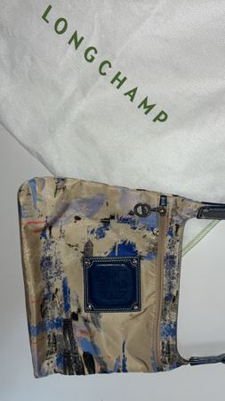 Longchamp sac porté épaule, comme neuf, édition limitée!