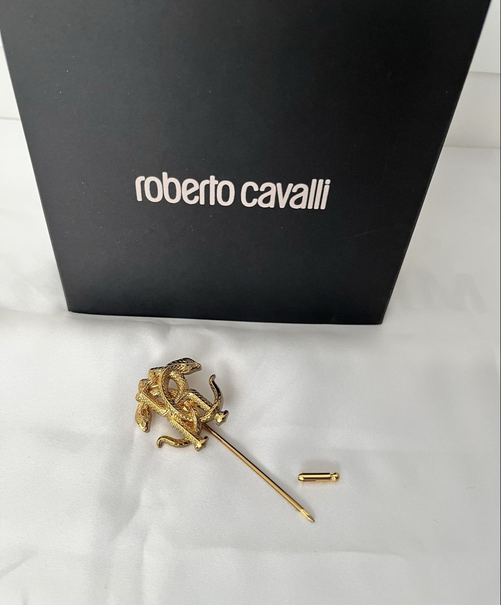 Spille & Fermagli: Spilla da giacca Roberto Cavalli – Nuovo e nell'imballaggio originale da Paradiso venduto da cro_jd7x 3