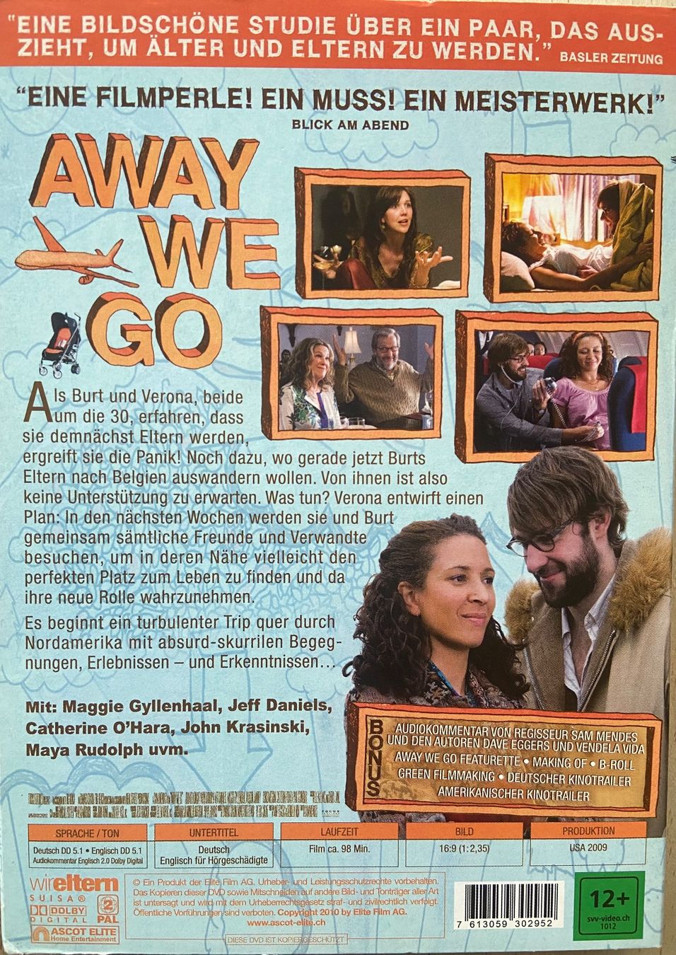 Alle DVDs: Away we go – Gebraucht aus Widnau von ama_7xzk 1