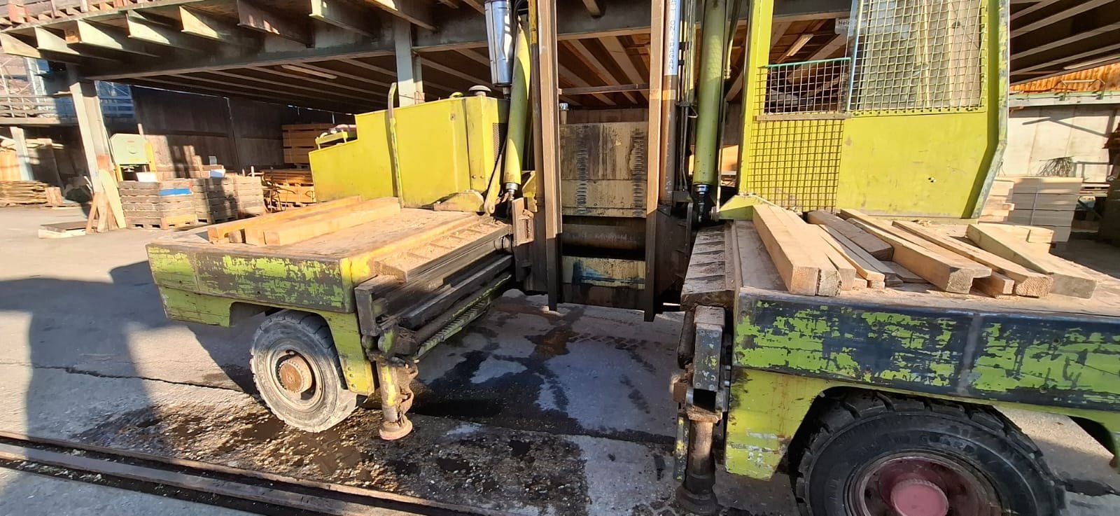 Diesel Carrelli elevatori e a forche: Seitenstapler BP 6tonnen 7m hoch – Usato da Grünenmatt venduto da Lerchholz 3