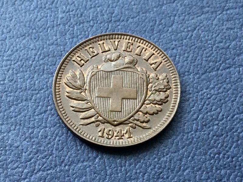 Toutes les monnaies: 2 Rappen 1941 VZ + – D'occasion à St. Margrethen SG par alfapeugeot10
