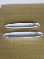2er Set lange Servierplatten, schlicht & elegant,