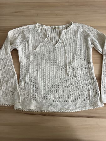 Damen Strickpullover Zaske Cremeweiss Grösse L